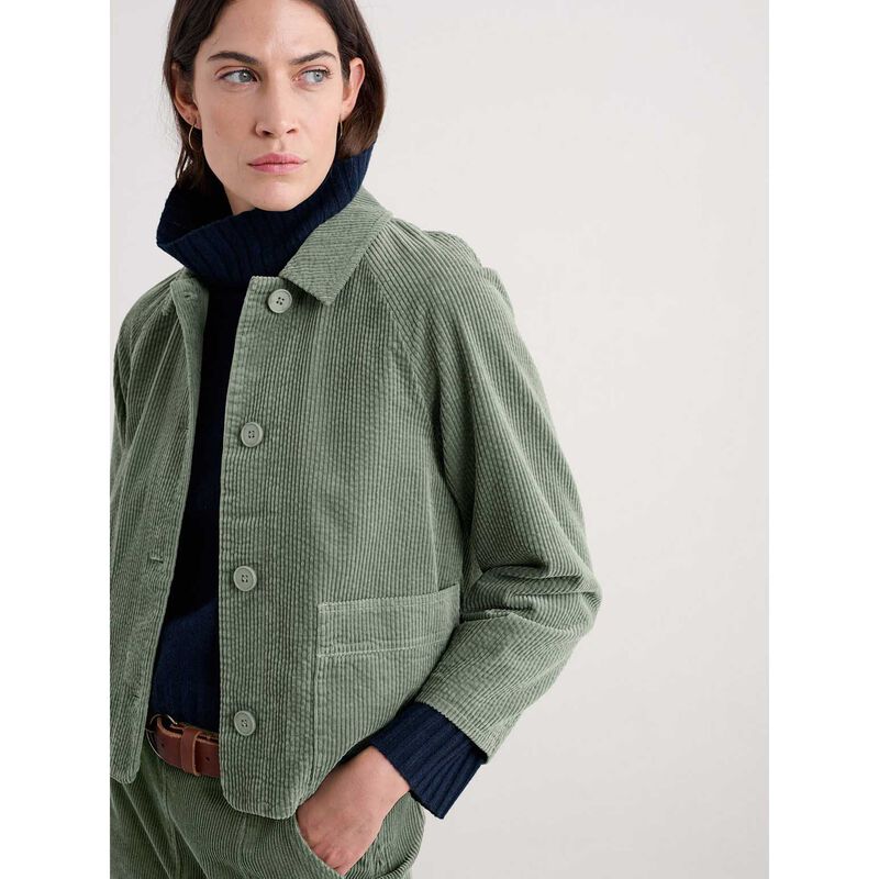 Seasalt Cornwall Ocean Mist Jacket Dusky Green image number 2
